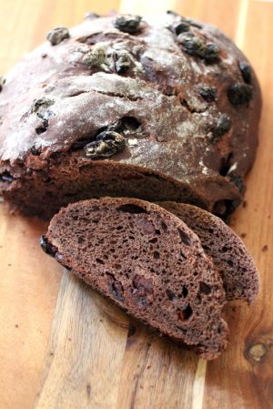 Chocolate Cherry Sourdough Bread - Cultured Food Life