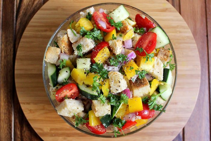 Panzanella Probiotic Salad - Cultured Food Life