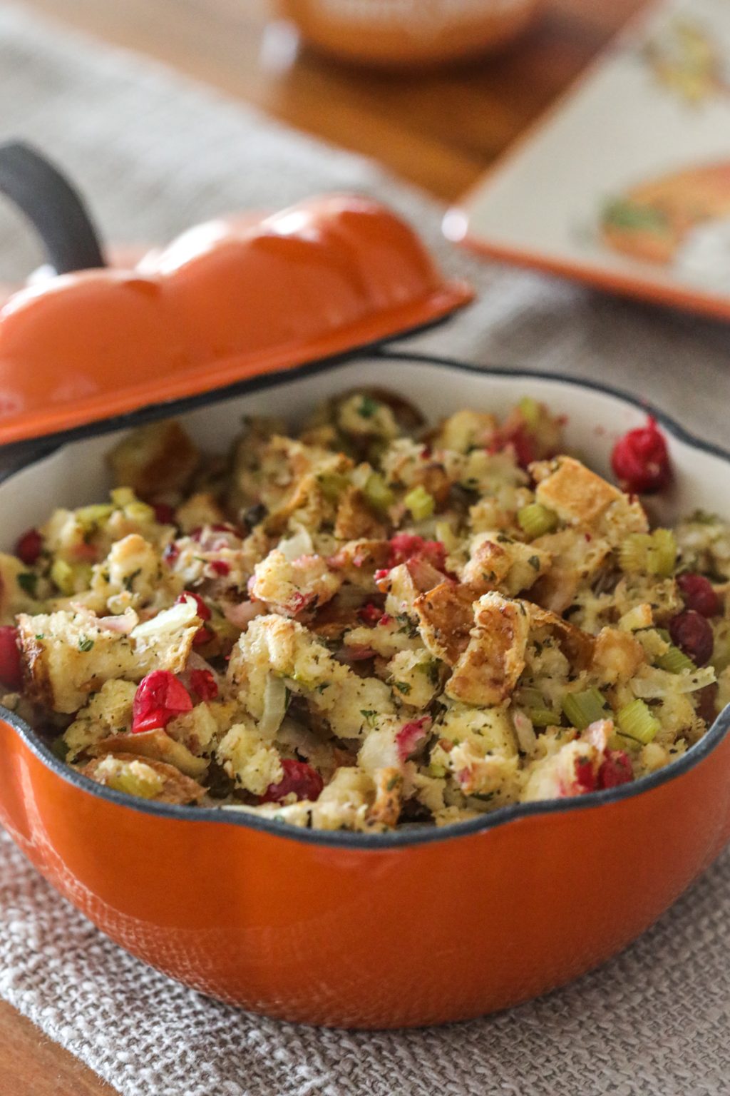 Cranberry Sourdough Stuffing - Cultured Food Life