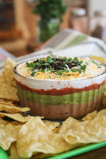 Cultured Layered Bean Dip - Cultured Food Life