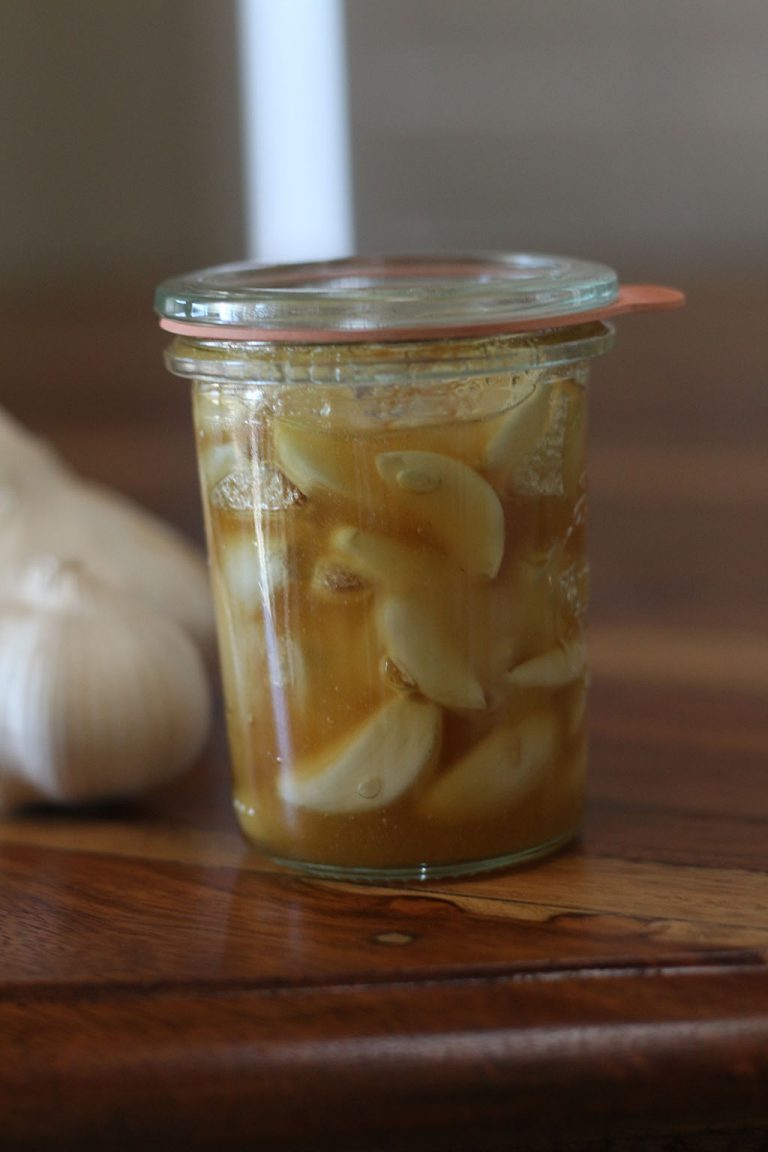 Fermented Garlic and Honey Cultured Food Life