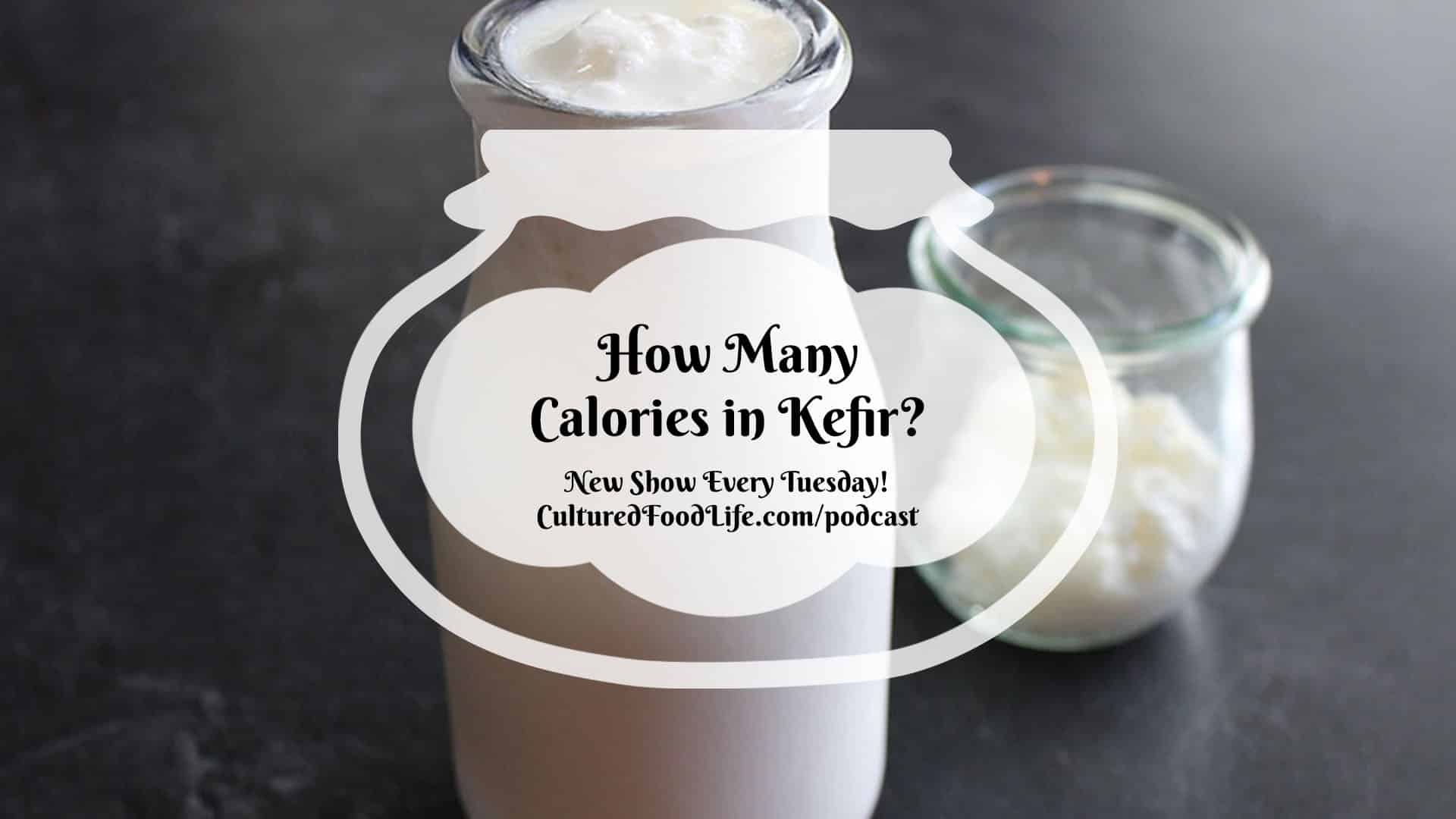 Episode 169: How Many Calories in Kefir? - Cultured Food Life