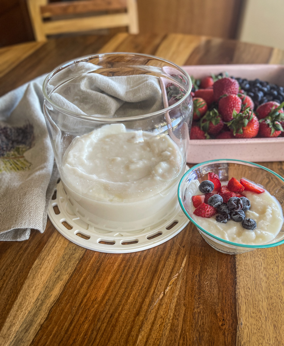 How to make OatMilk kefir/drinkable yogurt/probiotics - 1 min